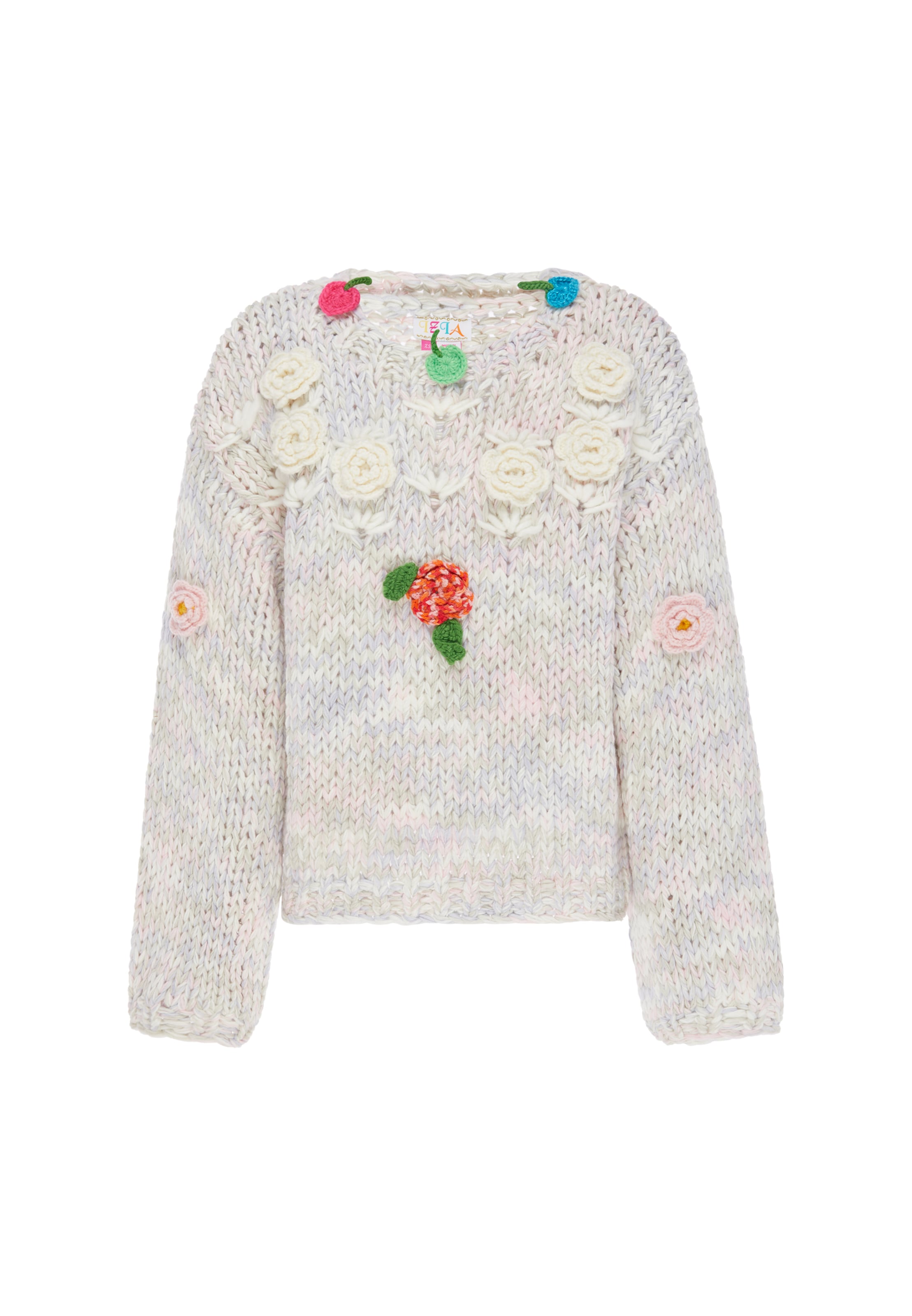 IZIA Sweater in Beige: front