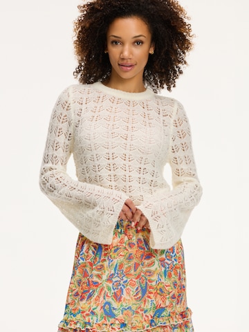 Pull-over 'HOLLY' Shiwi en beige : devant