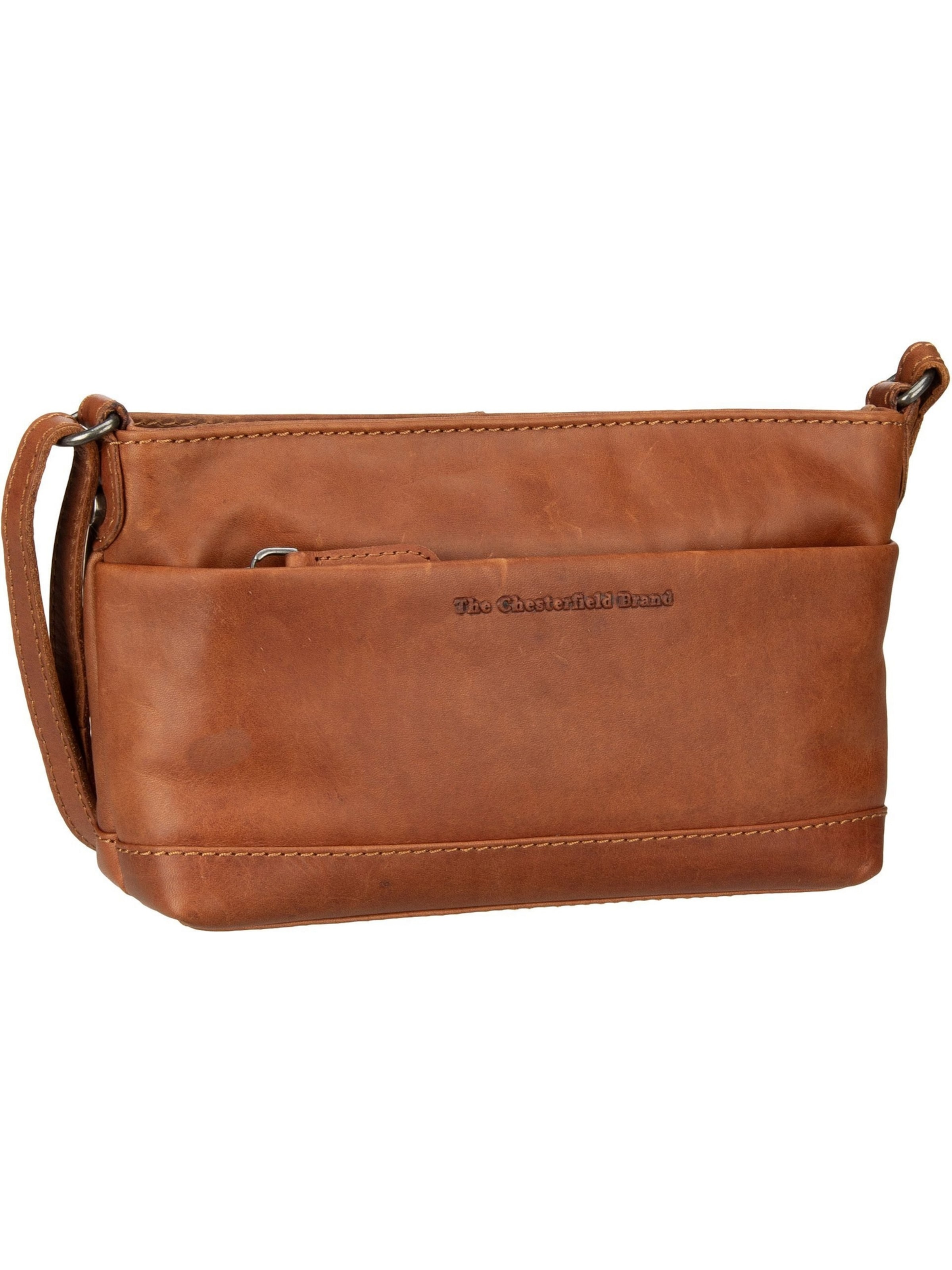 The Chesterfield Brand Crossbody Bag 'Salerno' in Brown: front