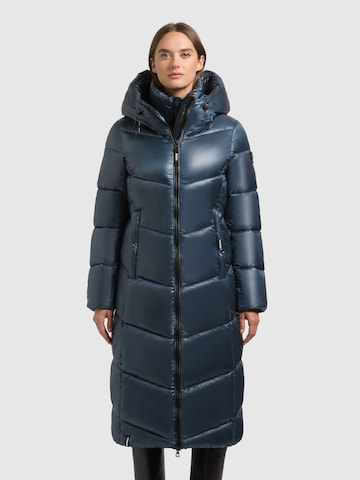khujo Winter jacket 'Rabia' in Blue: front
