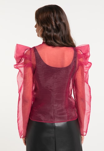 faina Blouse in Rood