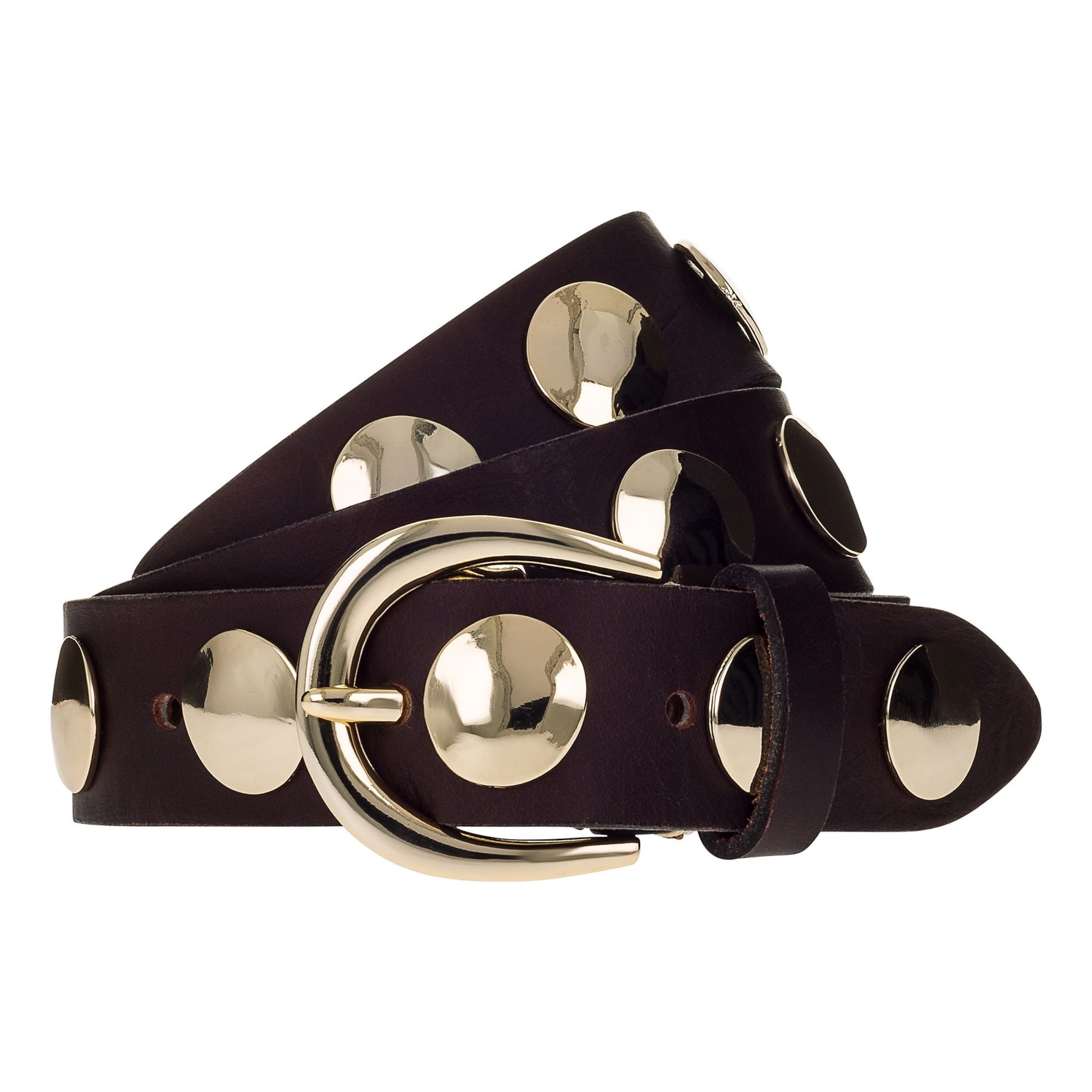 Ceinture B.BELT en marron : devant