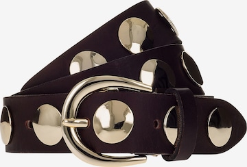 Ceinture B.BELT en marron : devant