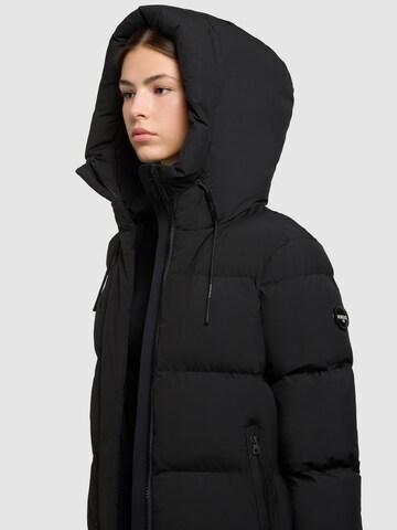 Veste d’hiver 'Drown Matt' khujo en noir