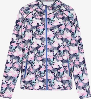 swirly Välikausitakki värissä sininen: etupuoli