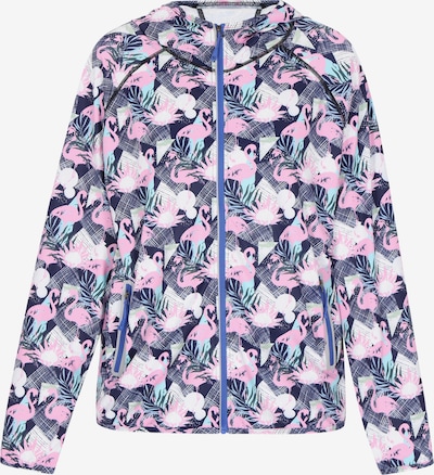 swirly Välikausitakki värissä laivastonsininen / vaaleanpunainen / valkoinen, Tuotenäkymä