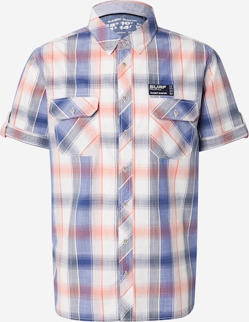 CAMP DAVID Regular Fit Paita värissä oranssi: etupuoli