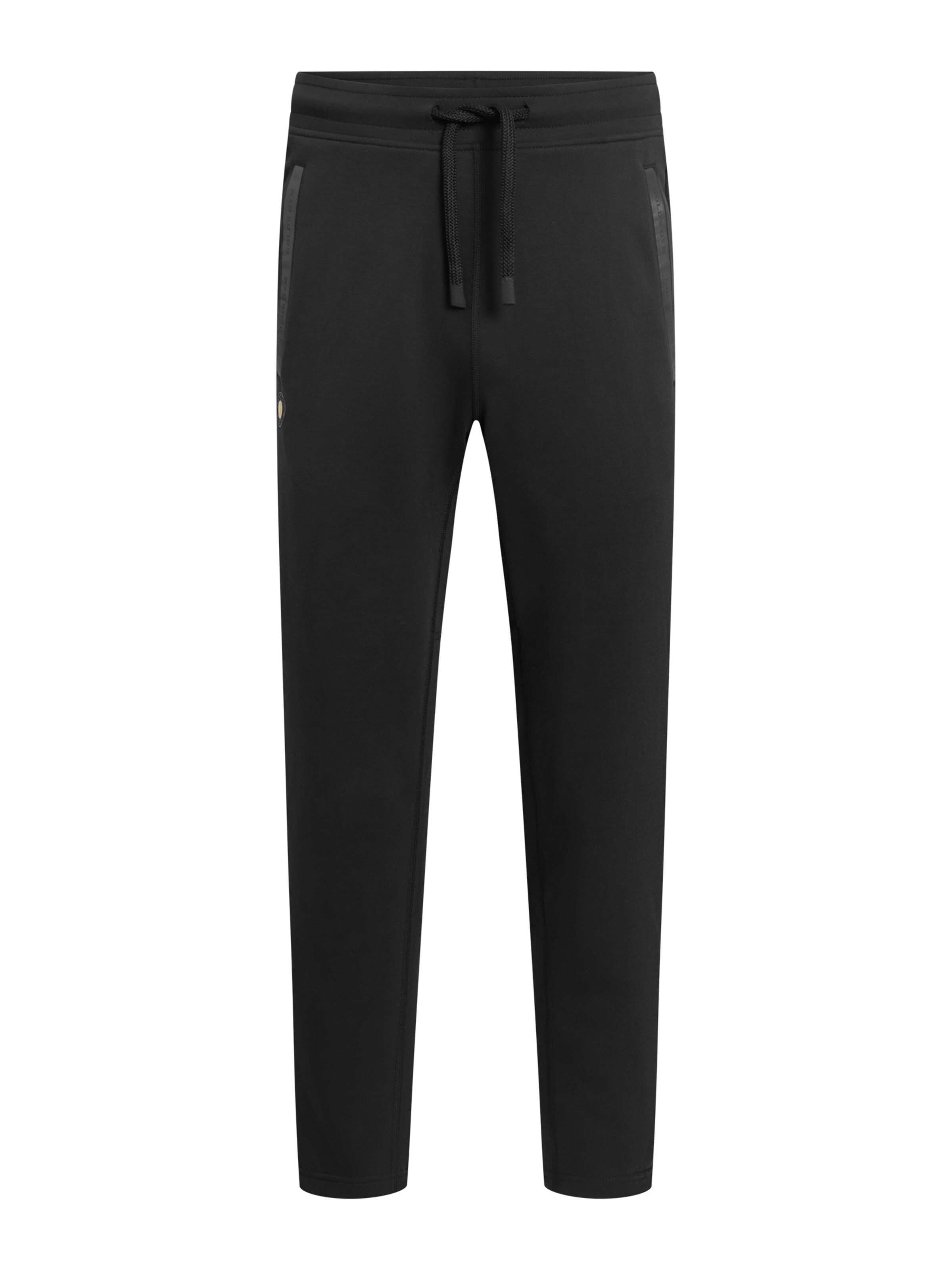 Pantalon de sport 'Eric' GOLD´S GYM APPAREL en noir : devant