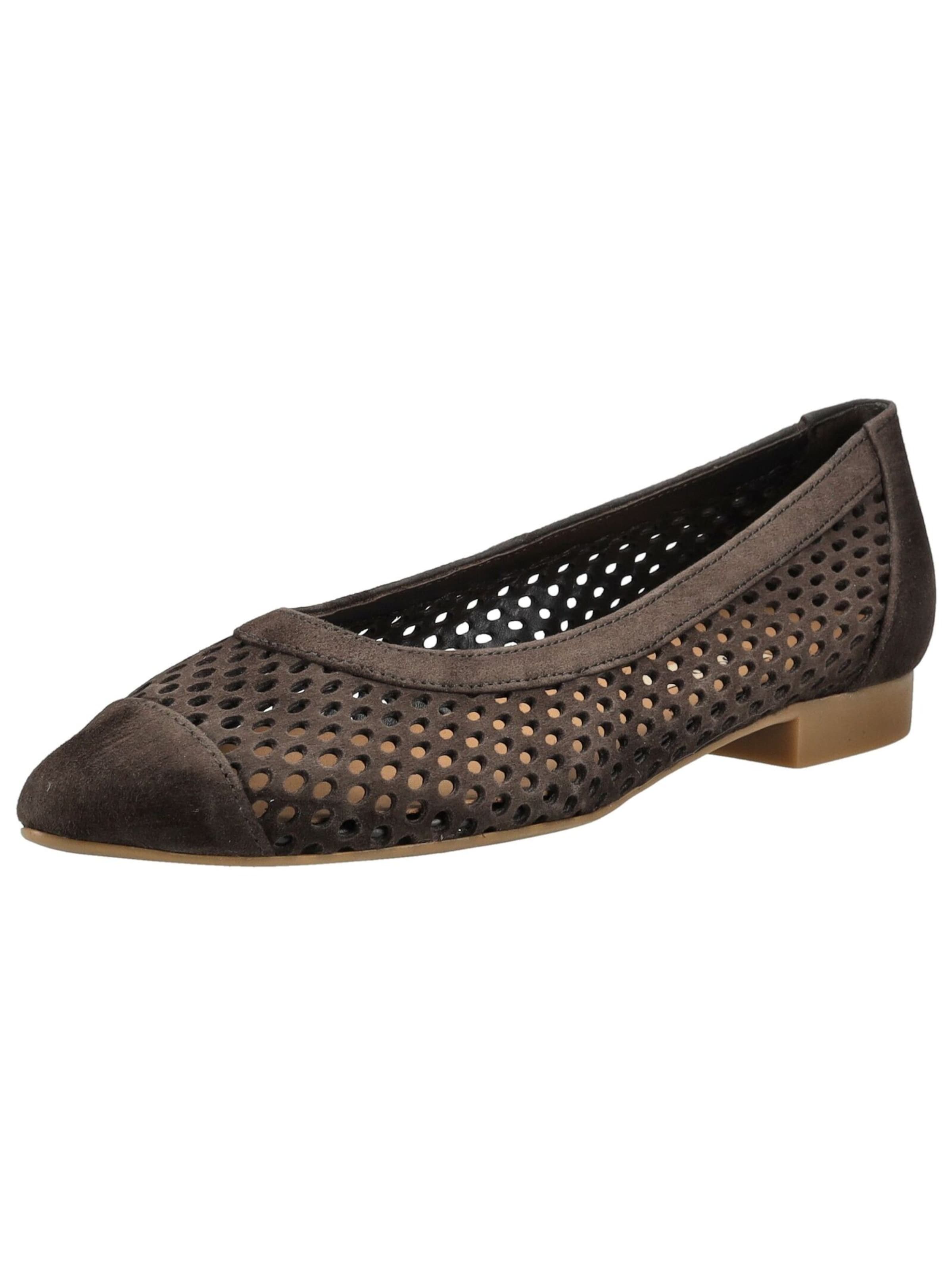 Ballerina Paul Green di colore marrone scuro, Visualizzazione prodotti