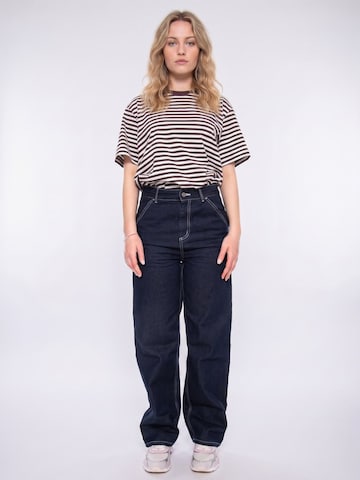 Carhartt WIP Luźne Jeansy 'Simple' w kolorze niebieski: przód