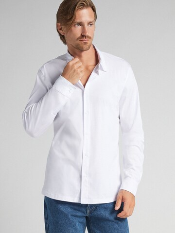 IUMAN Intimissimi Regular Fit Hemd 'Premium' in Weiß