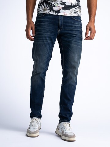 Petrol Industries Slimfit Jeans in Blauw: voorkant