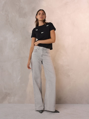 Next T-shirt i svart