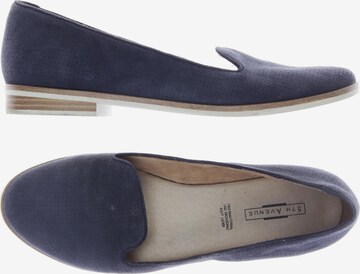 5TH AVENUE Flats & Loafers in 39 in Blue: front