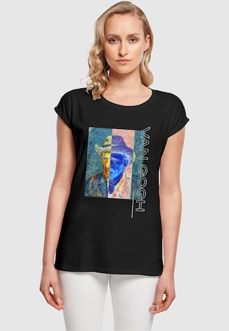 T-shirt 'Apoh - Van Gogh Grey Felt Hat' Merchcode en noir : devant