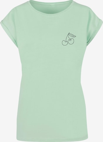 T-shirt 'Cherry' Merchcode en vert : devant