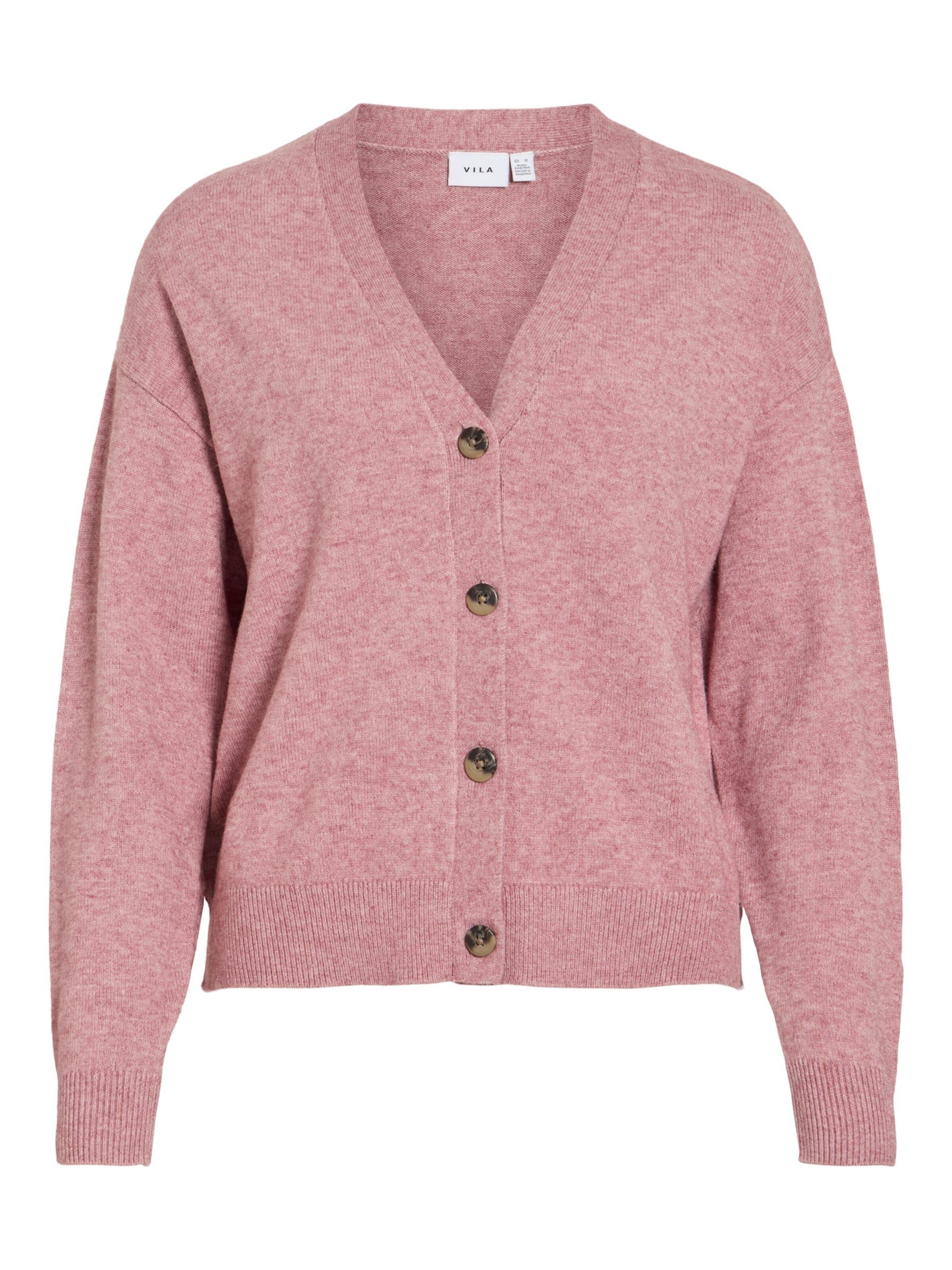 VILA Knit Cardigan 'VIRil' in M in Pitaya, Item view