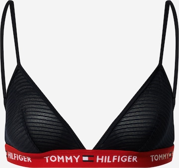 Tommy Hilfiger Underwear Trojúhelníková Podprsenka – modrá: přední strana