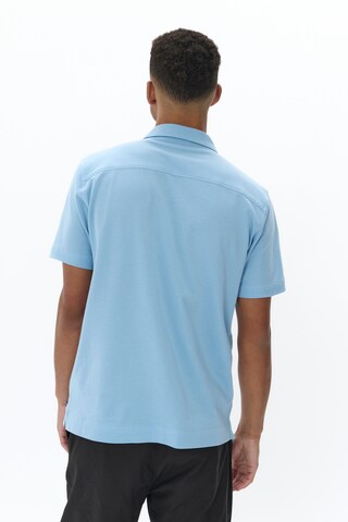 Matinique Regular fit Overhemd 'Trostol' in Blauw