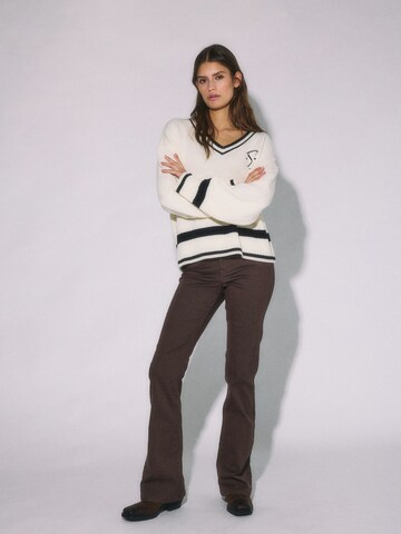 Noisy may Flared Jeans 'NMSALLIE' in Brown