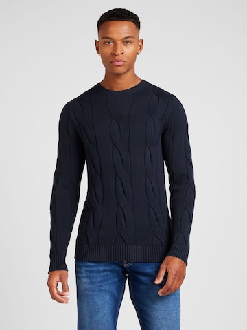 Lindbergh Pullover in Blau: Vorderseite