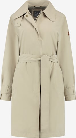 Manteau fonctionnel 'Pippa' MGO en beige : devant