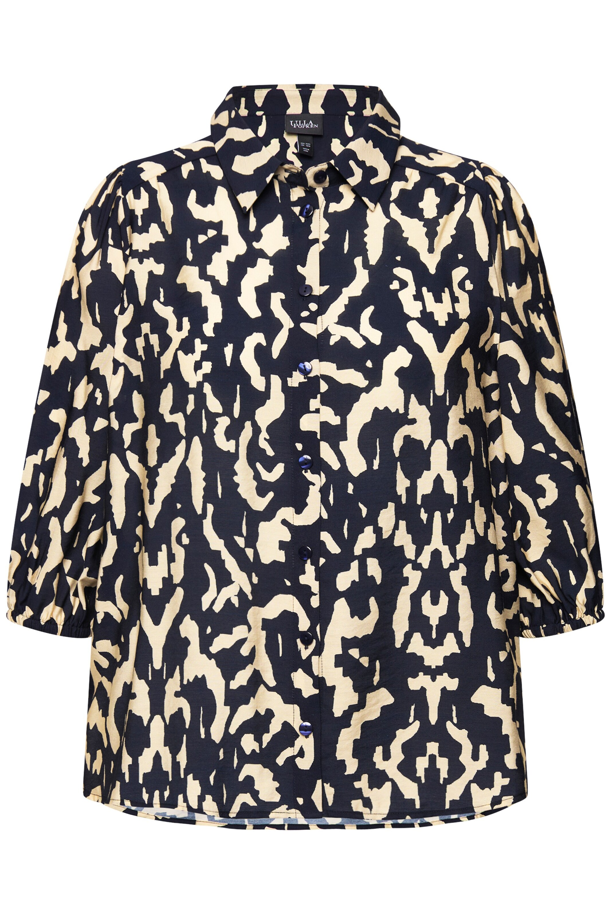 Ulla Popken Blouse in Black: front