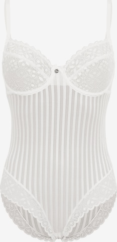 s.Oliver Shaping Bodysuit in Beige: front