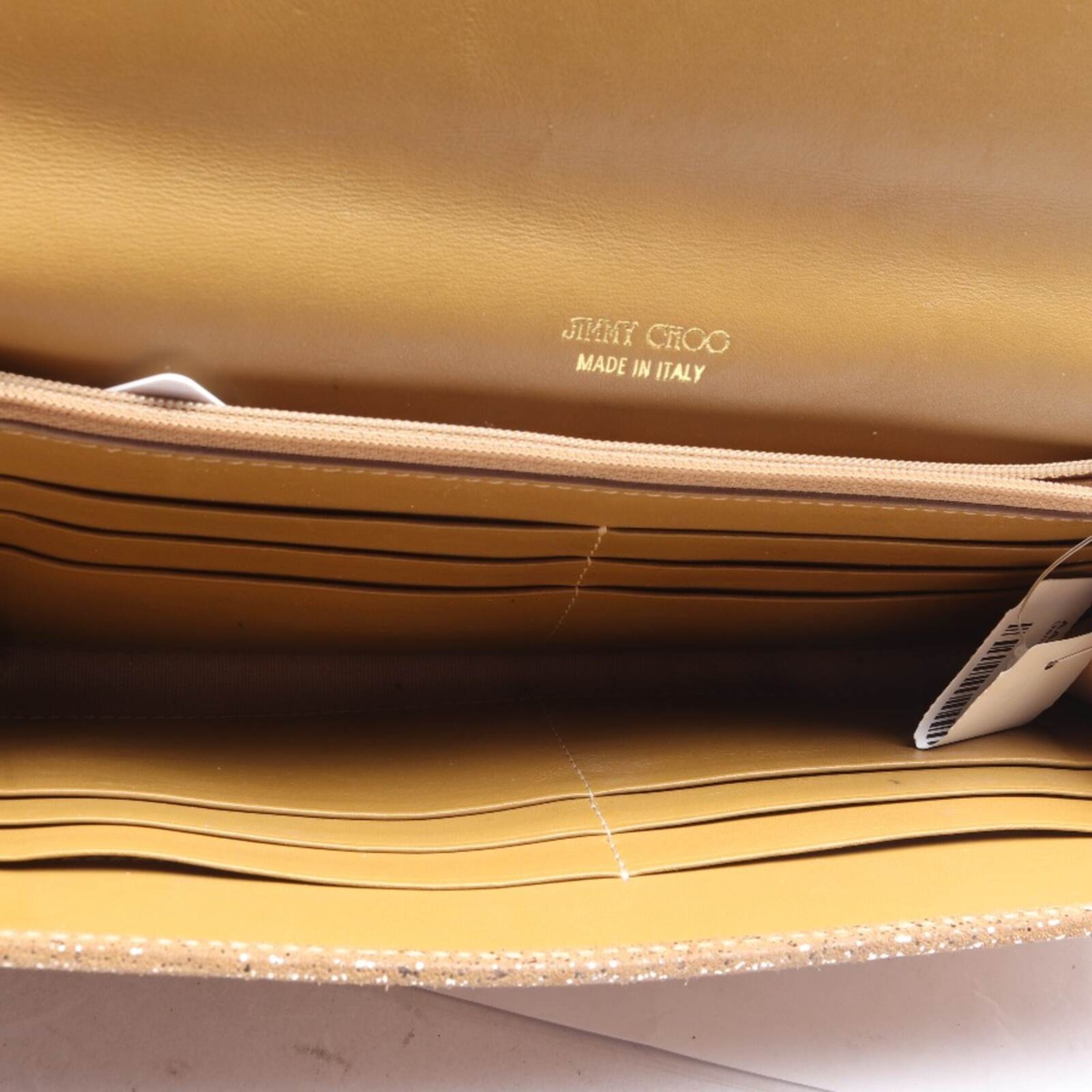 JIMMY CHOO Clutch One Size in Braun