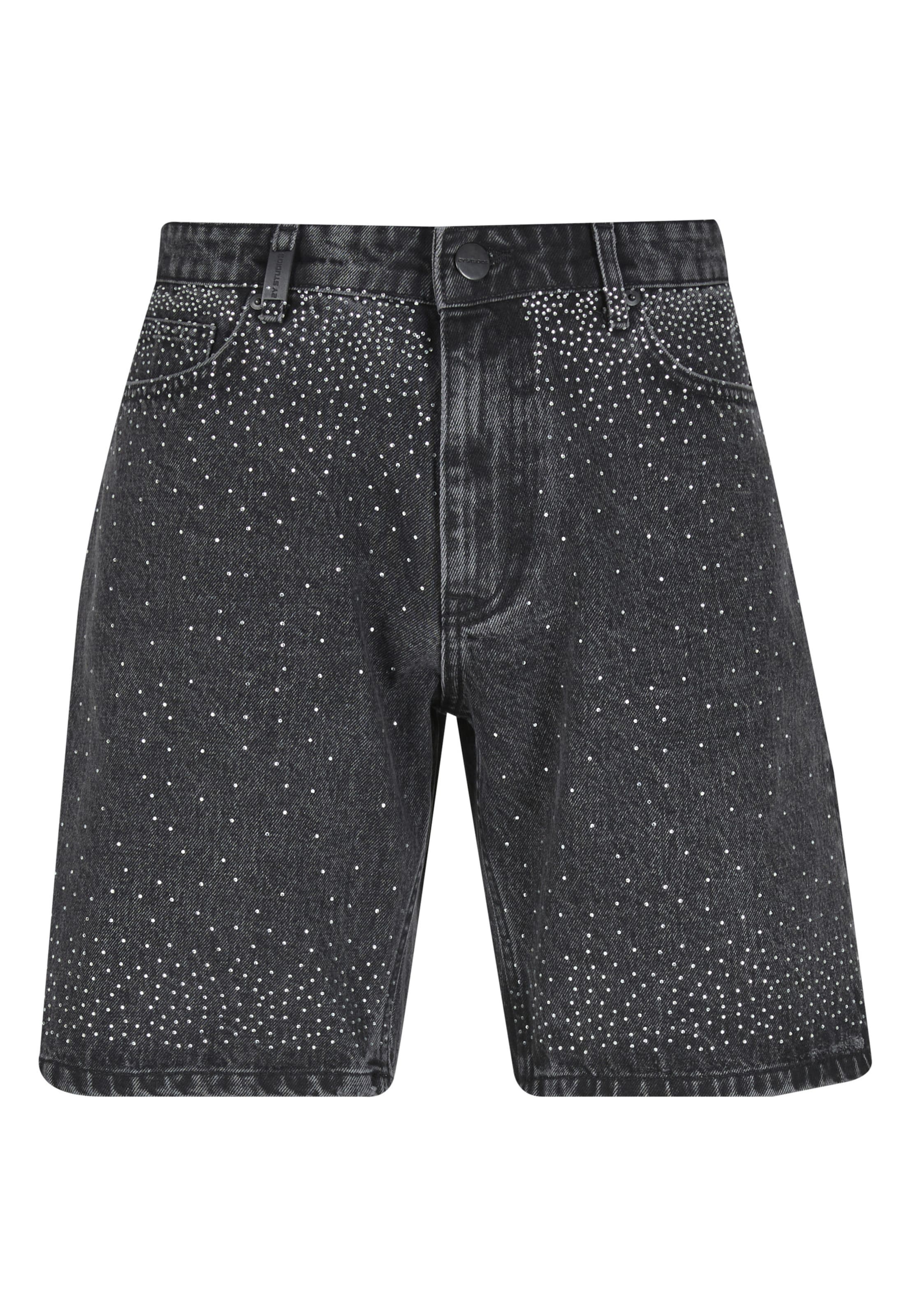 2Y Studios Jeans in 28/28 in Black denim / Silver, Item view