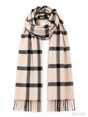 Miss Lulu Scarf in Black: front