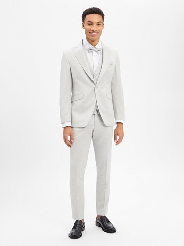 WILVORST Slim fit Business Blazer in Grey