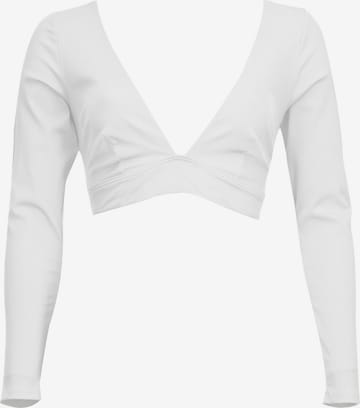 VIVID T-Shirt Bikinitoppi värissä valkoinen: etupuoli