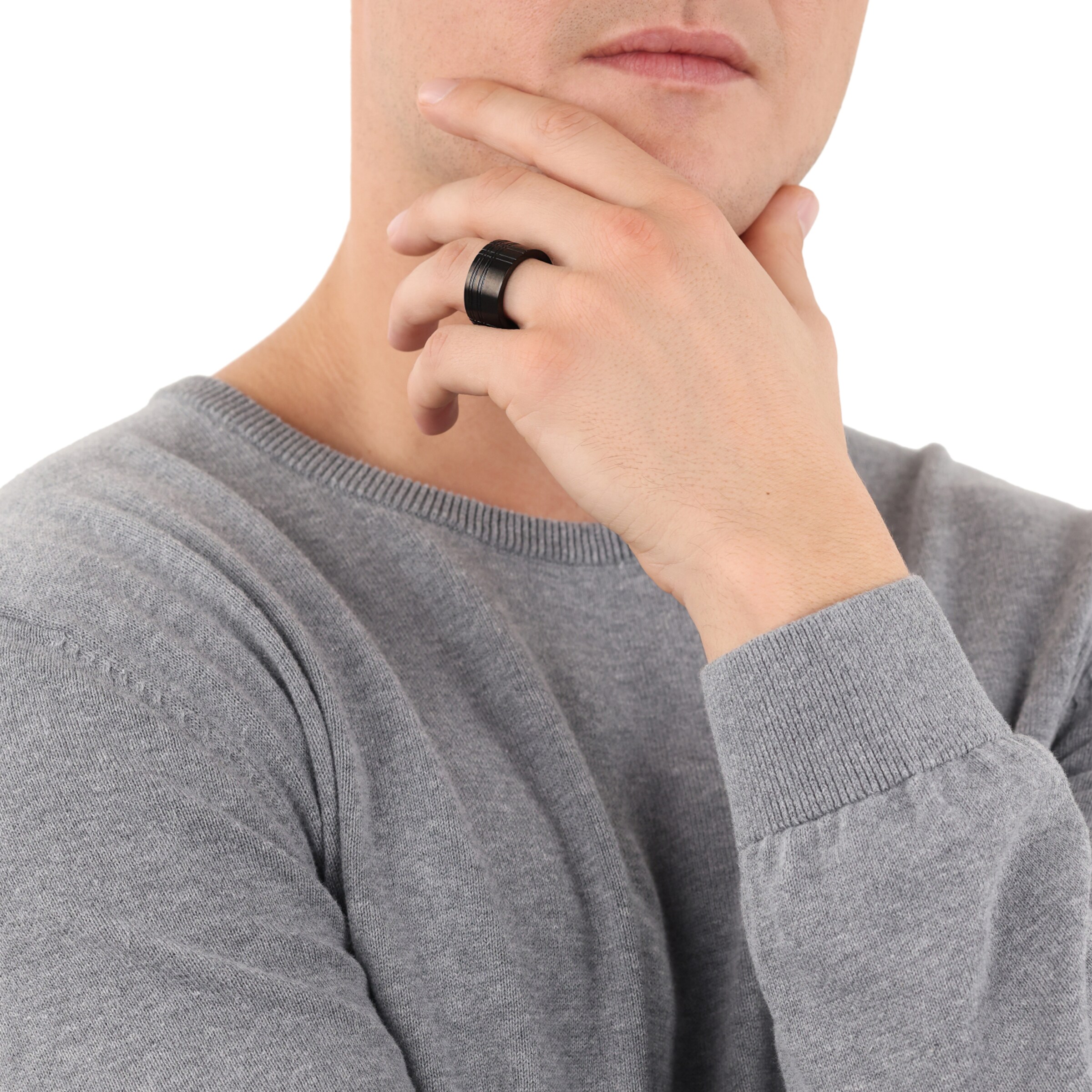 s.Oliver Ring in Schwarz