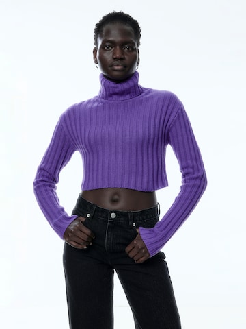 EDITED - Pullover 'Oliana' em roxo: frente