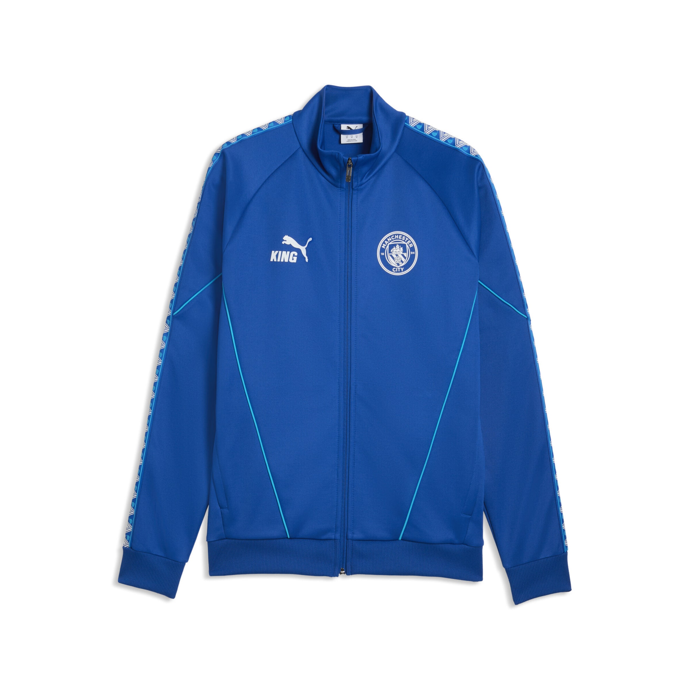 PUMA Sportjas in Blauw: voorkant