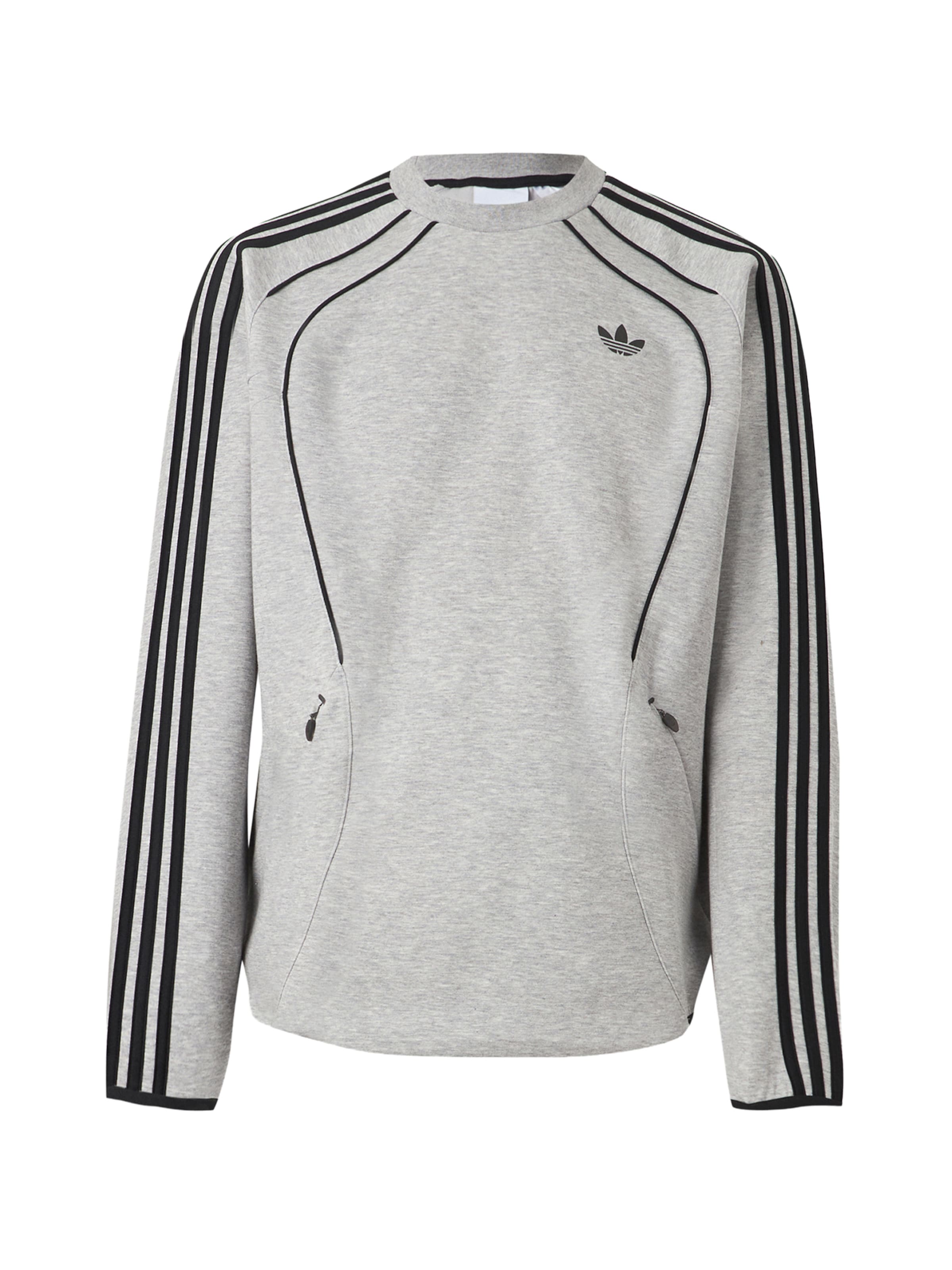 ADIDAS ORIGINALS Μπλούζα φούτερ σε γκρι: μπροστά