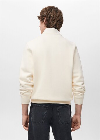 MANGO MAN Sweatshirt 'Winny' in Beige