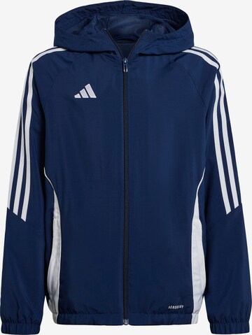 ADIDAS PERFORMANCE Sportjacke 'Tiro 24' in Blau: predná strana