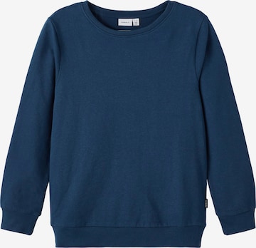 Sweat NAME IT en bleu : devant