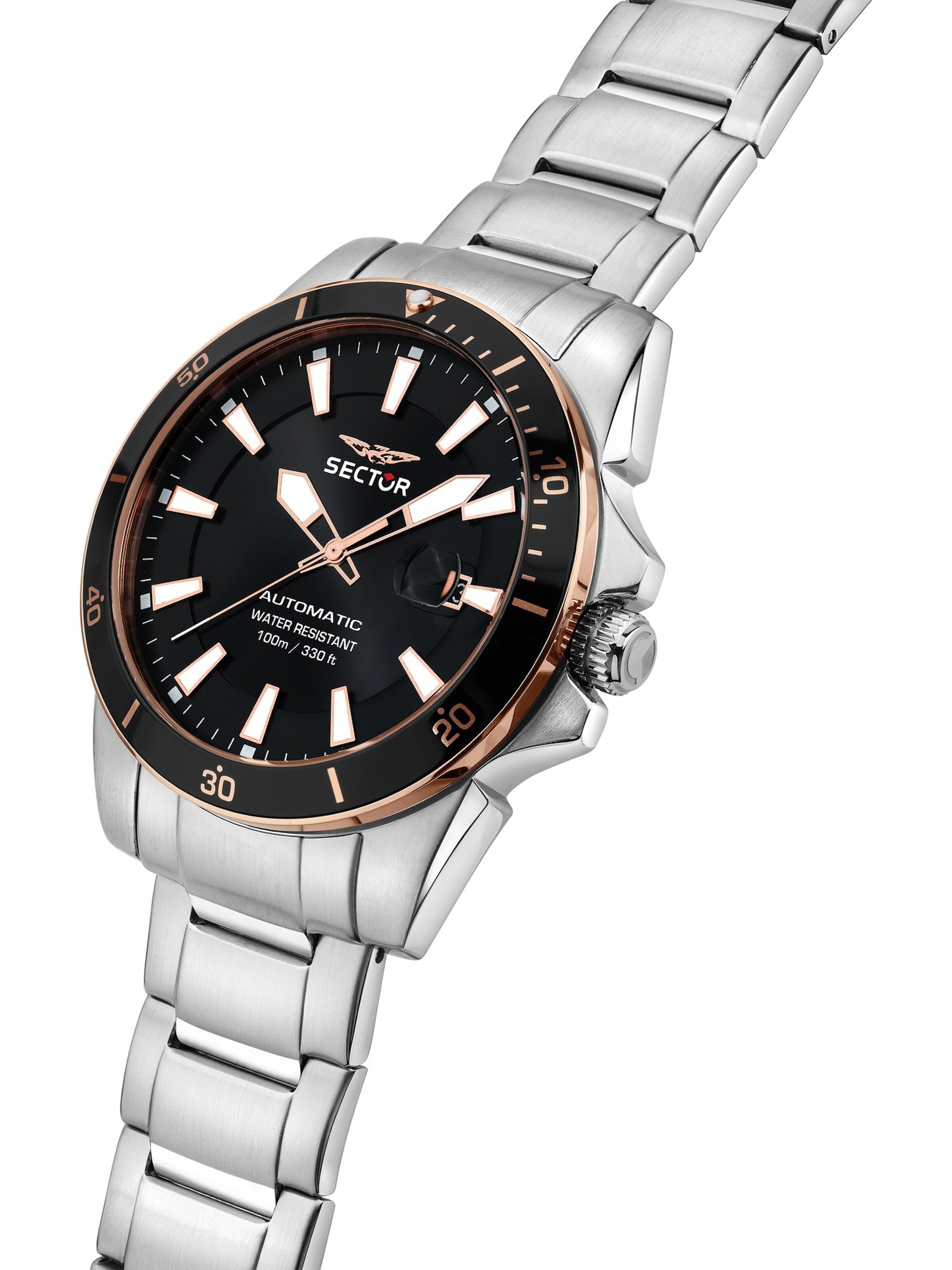 SECTOR Analog Watch in Silver