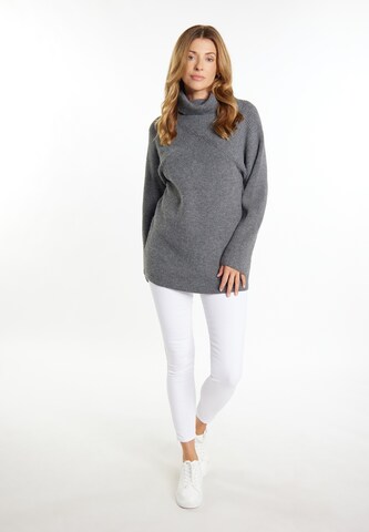 Pull-over 'Teylon' usha WHITE LABEL en gris