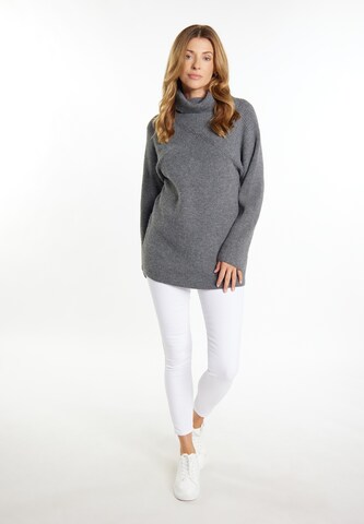 usha WHITE LABEL Sweater 'Teylon' in Grey