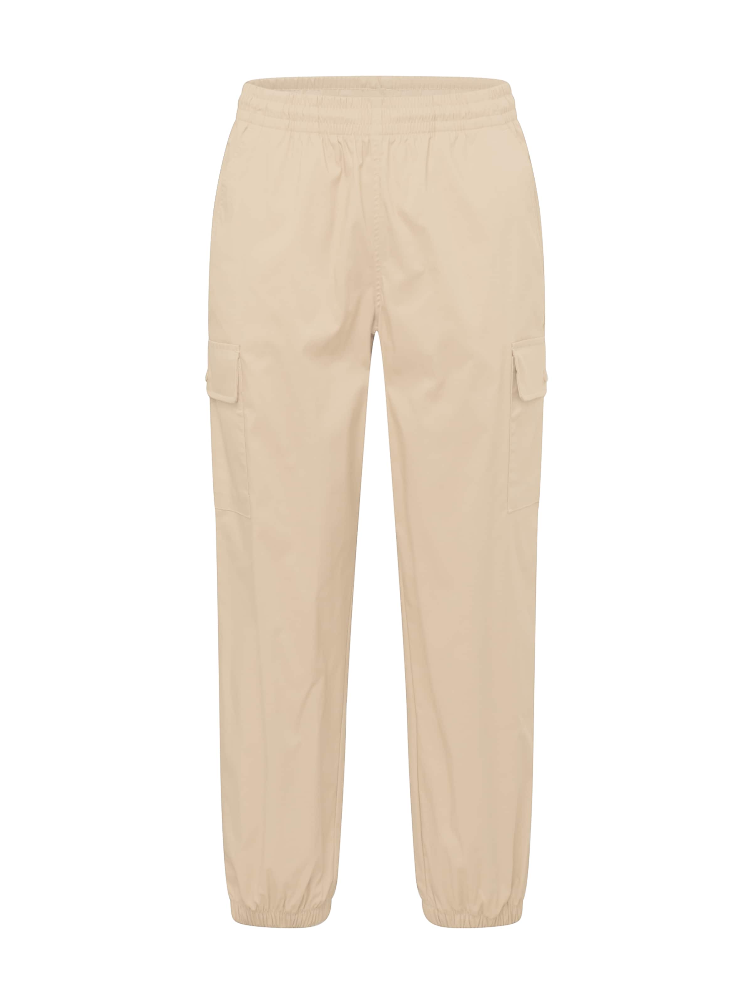 Effilé Pantalon cargo new balance en beige : devant