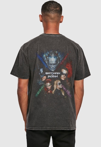 T-Shirt 'Batman & Robin' Merchcode en noir : devant