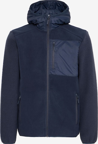 North Bend - Casaco de velo 'Matej' em azul: frente