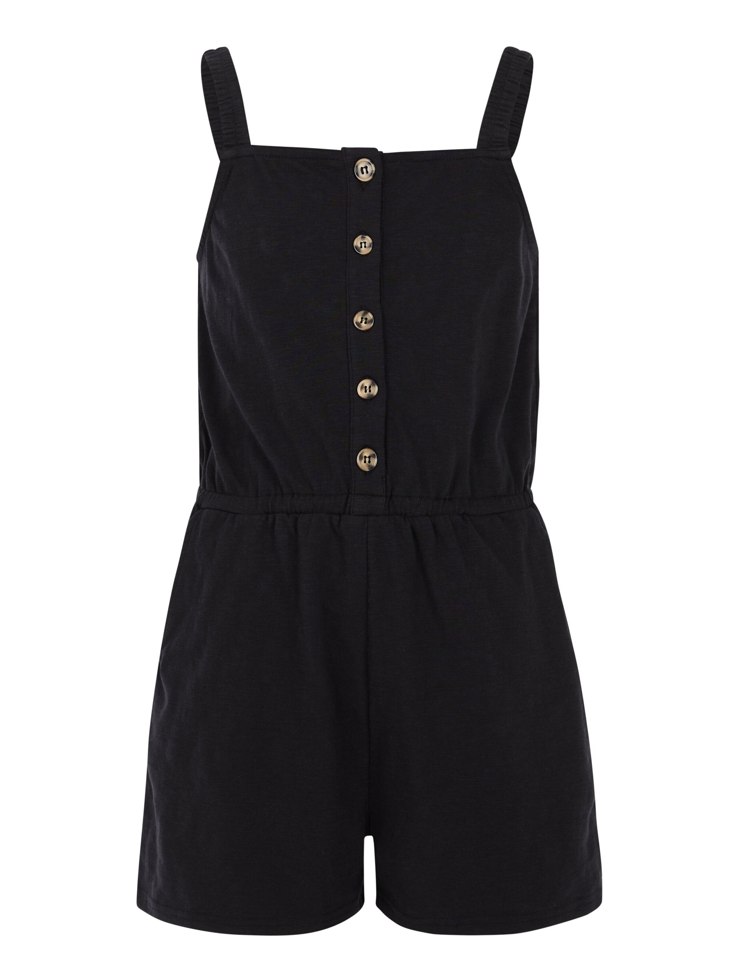 PROTEST Overall 'PRTSimba JR'‌‌‌‌‌‌‌ in Schwarz: Vorderseite