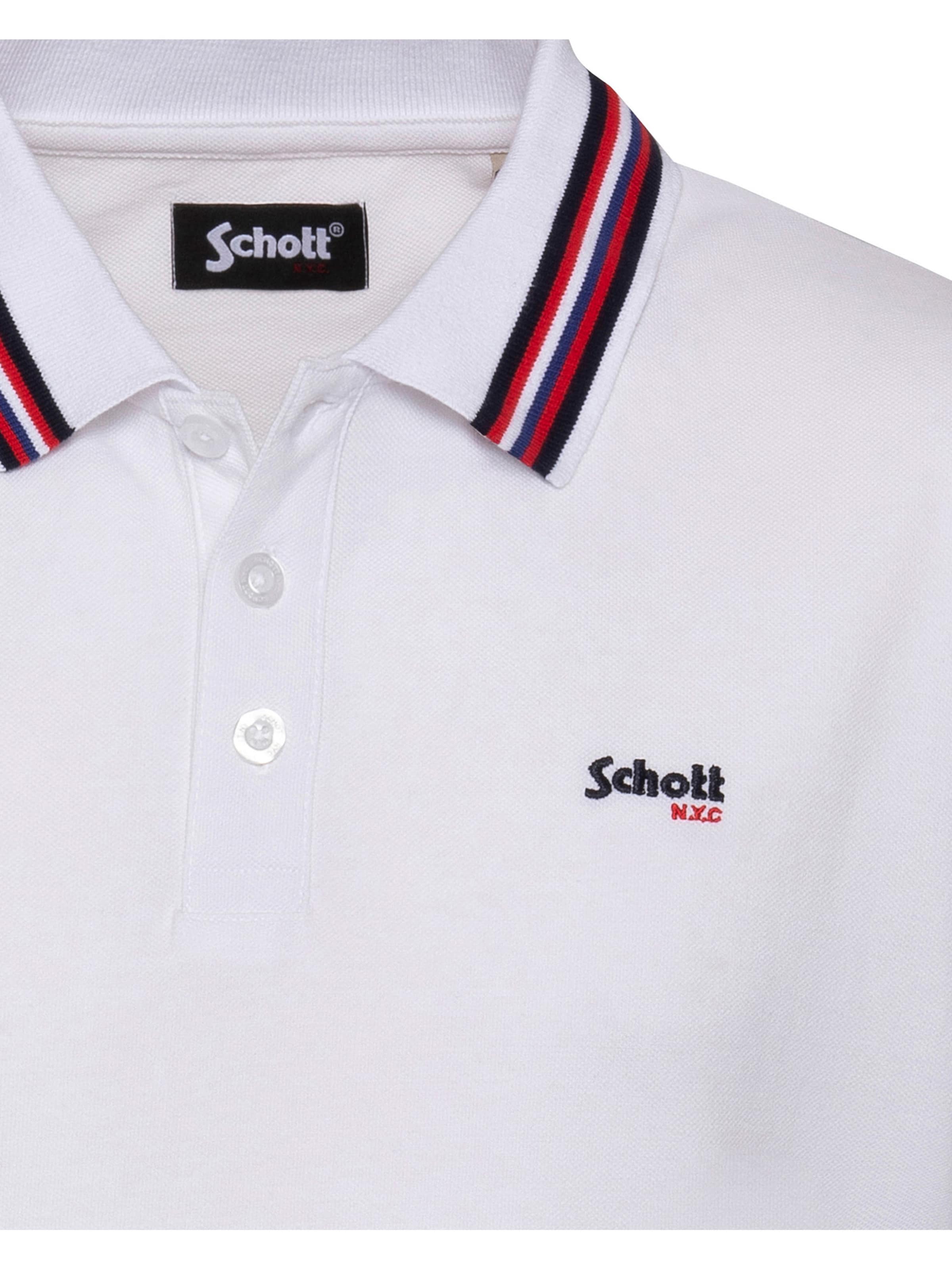 Schott NYC Shirt in White
