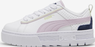 PUMA Sneakers 'Mayze Match Point' in Navy / Light yellow / Pastel purple / White, Item view