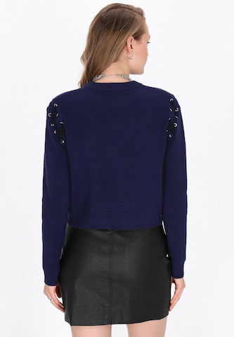 Pull-over myMo ROCKS en bleu